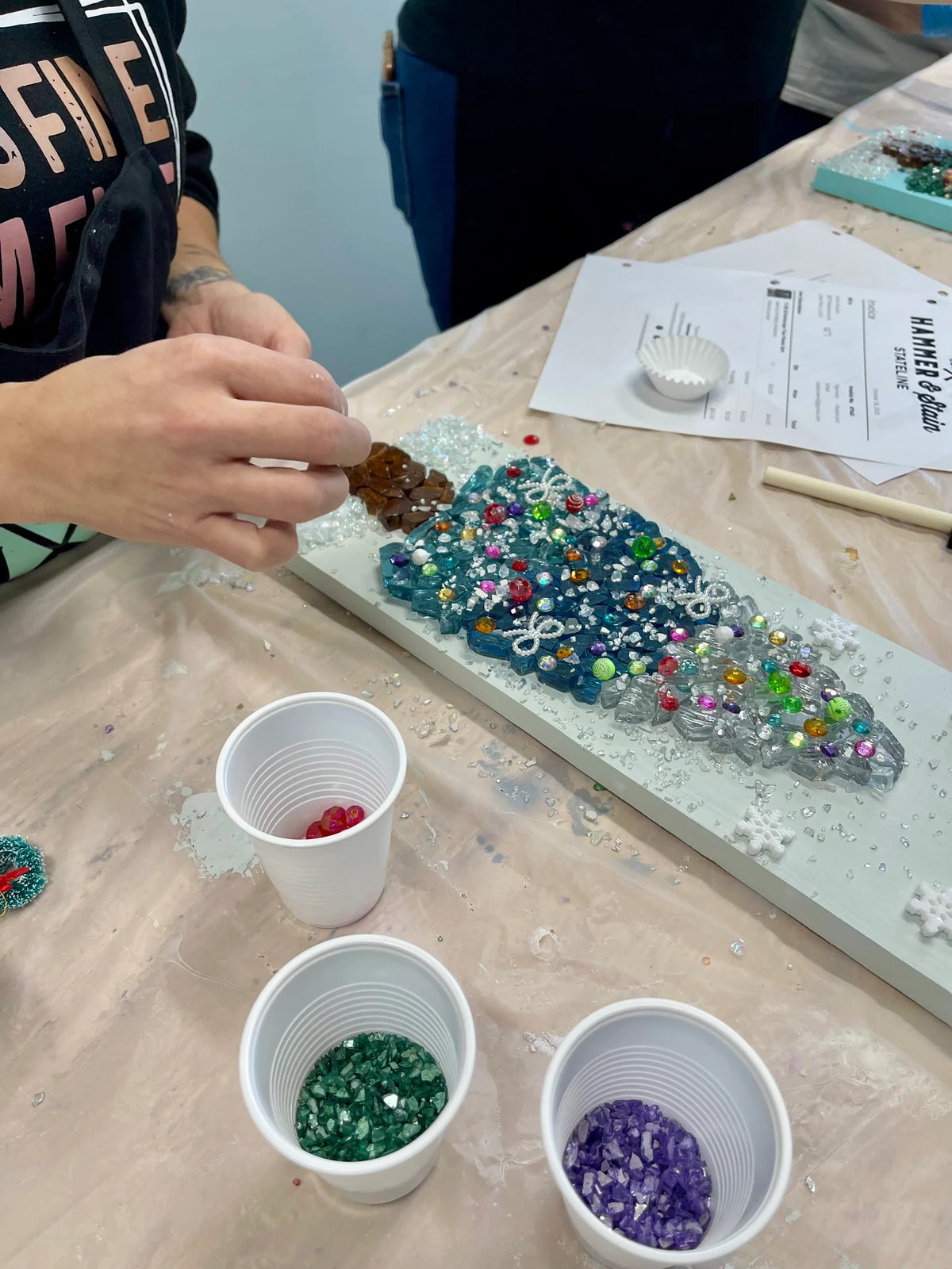 11/17/26 - Woodland Sparkle | ResinScape Christmas Trees - 6PM