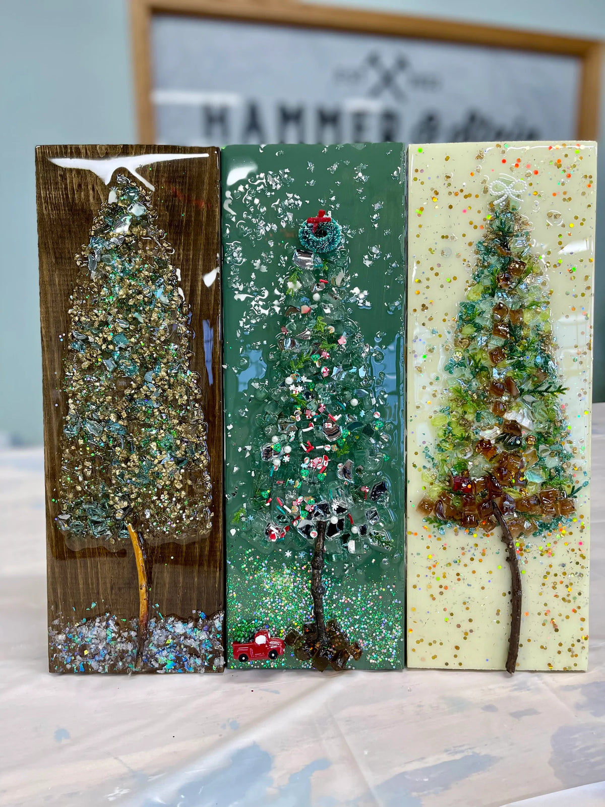 11/17/26 - Woodland Sparkle | ResinScape Christmas Trees - 6PM
