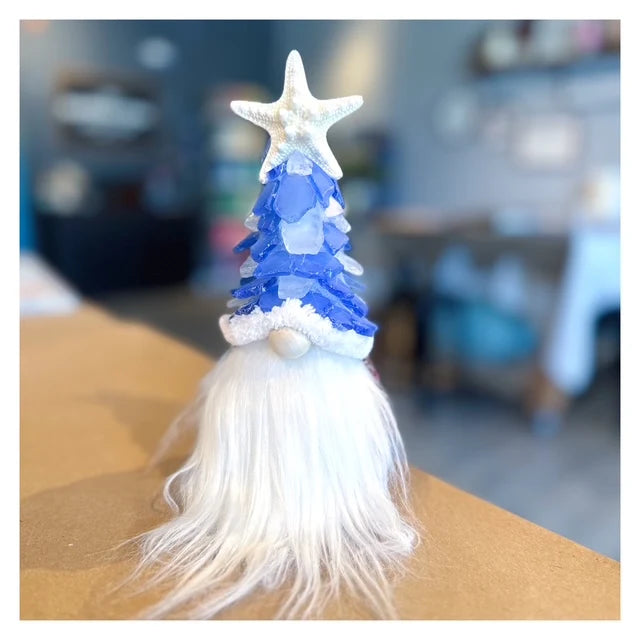 Hammer @ Home | Patriotic Sea Glass Gnome