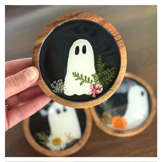 10/22/26 - Boo-tifully Blooming | Pressed Flower Ghost Art - 6PM