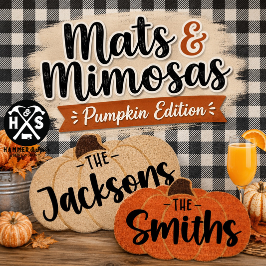 08/29/26 - Mats & Mimosas | Pumpkin Edition - 11AM