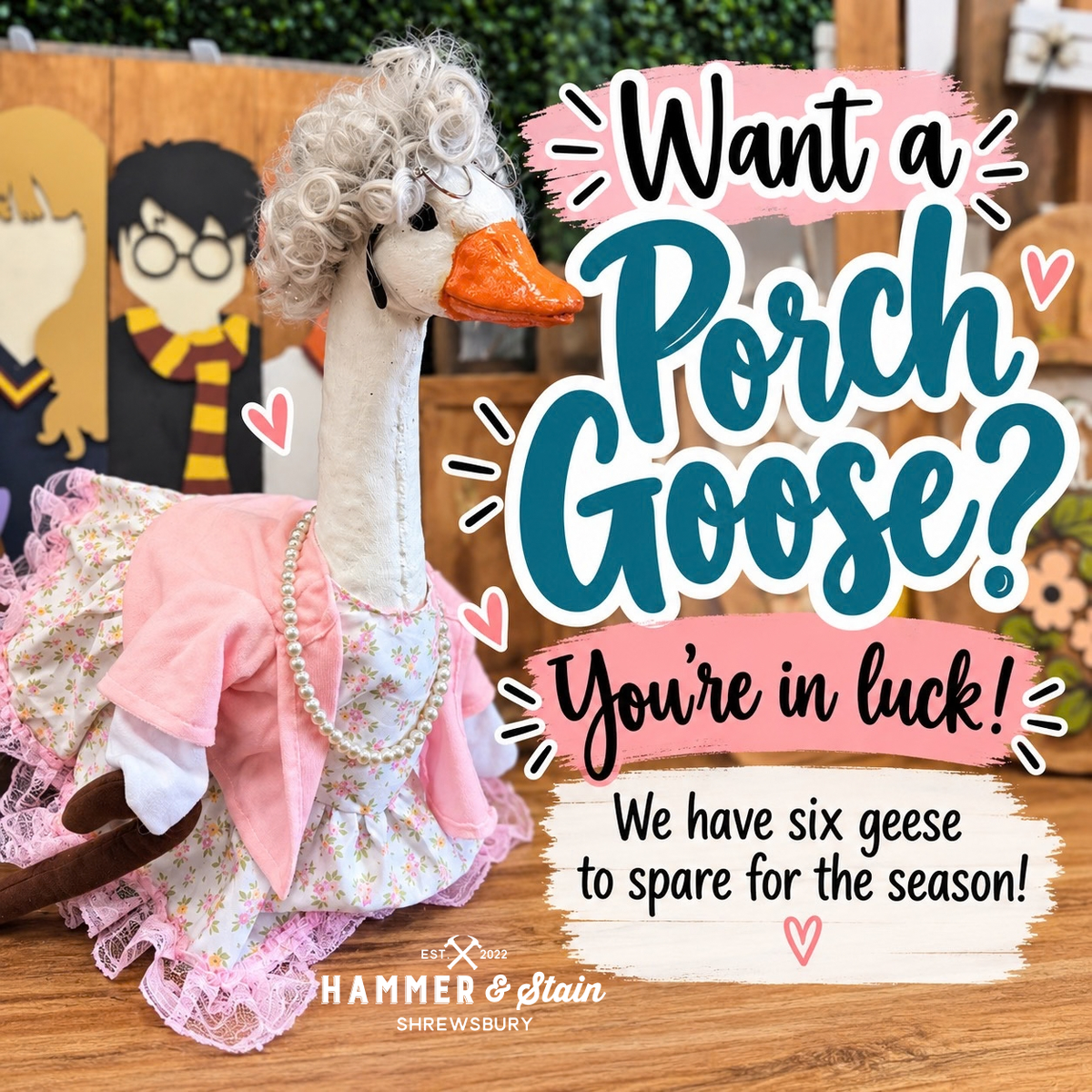 Porch Goose