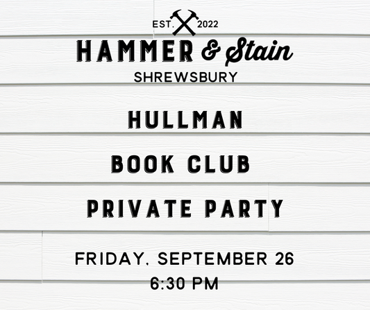 09/26/25 - Hullman Book Club Private Party - 6:30 PM