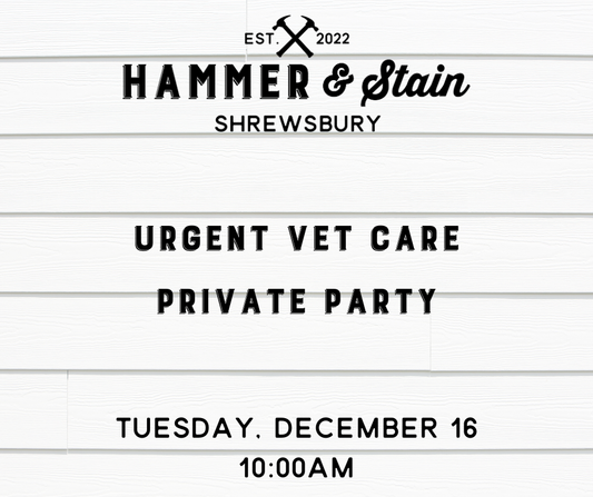 12/16/15 - Urgent Vet Care - 10AM