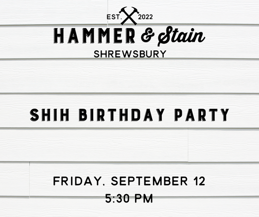 09/12/25 - Shih Birthday Party - 5:30PM