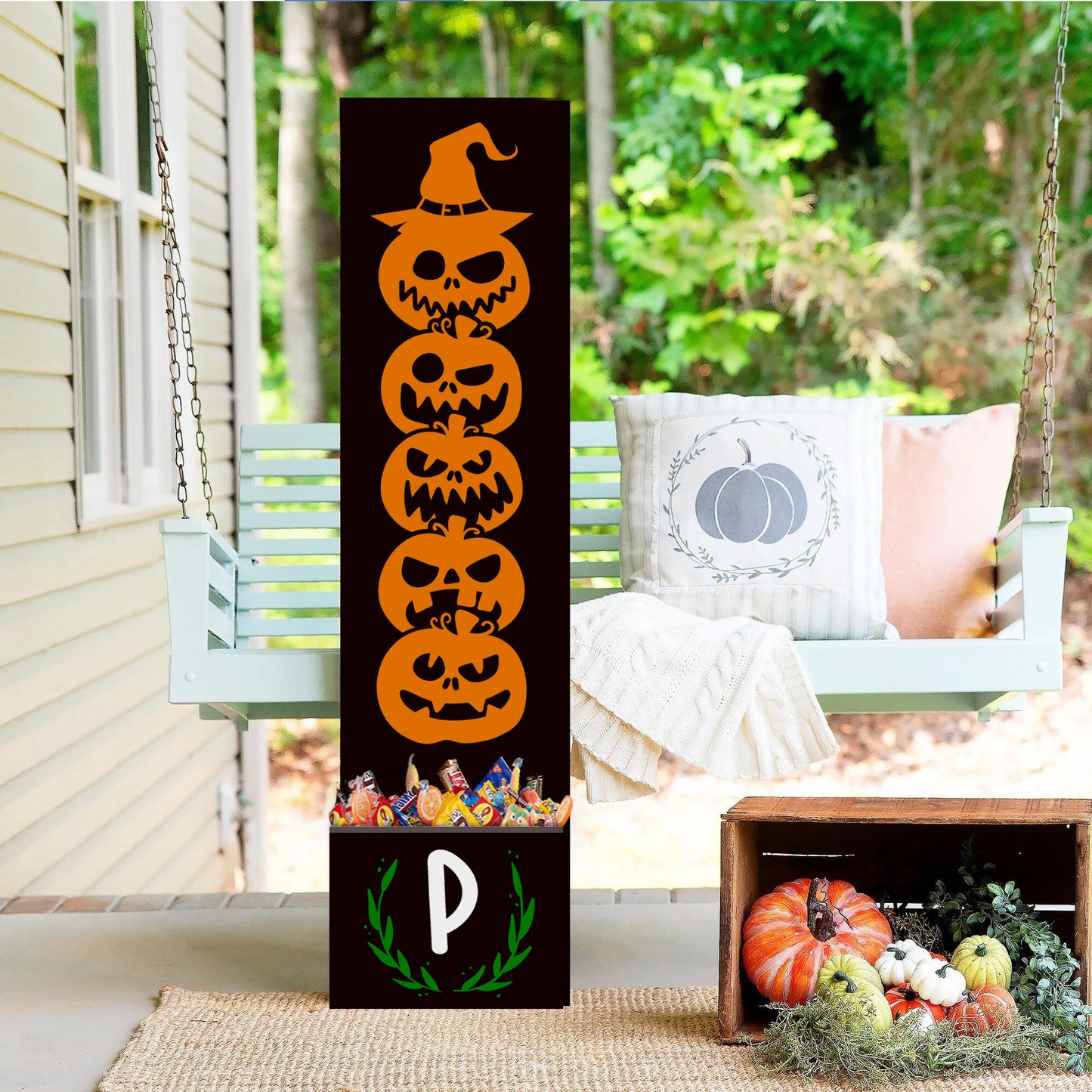 Halloween Candy Planters