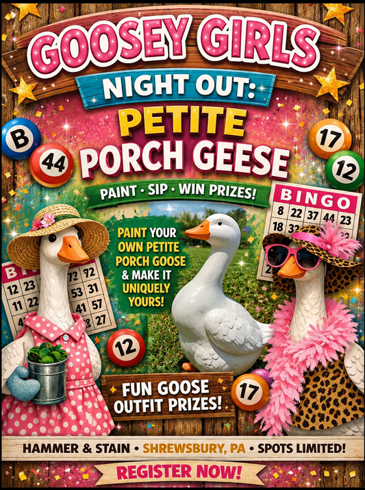 09/03/26 - Goosey Girls Night Out: PETITE GOOSE EDITION - 6PM
