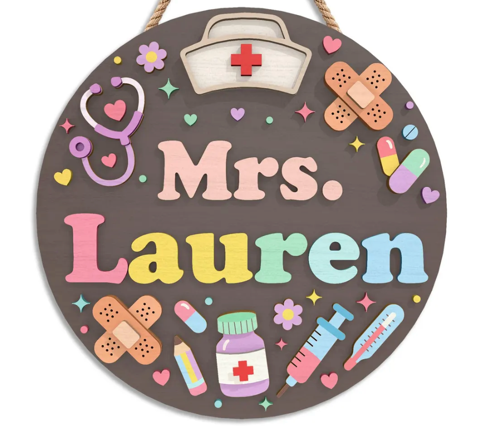 08/28/26 - Classroom Charm | 3D Teacher & Classroom Signs - 6PM