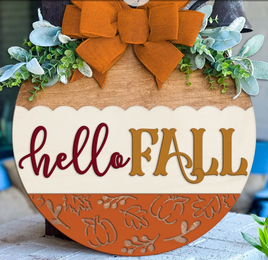 11/05/26 - Layers of Autumn | 3D Fall Door Hangers & Porch Planks - 6PM