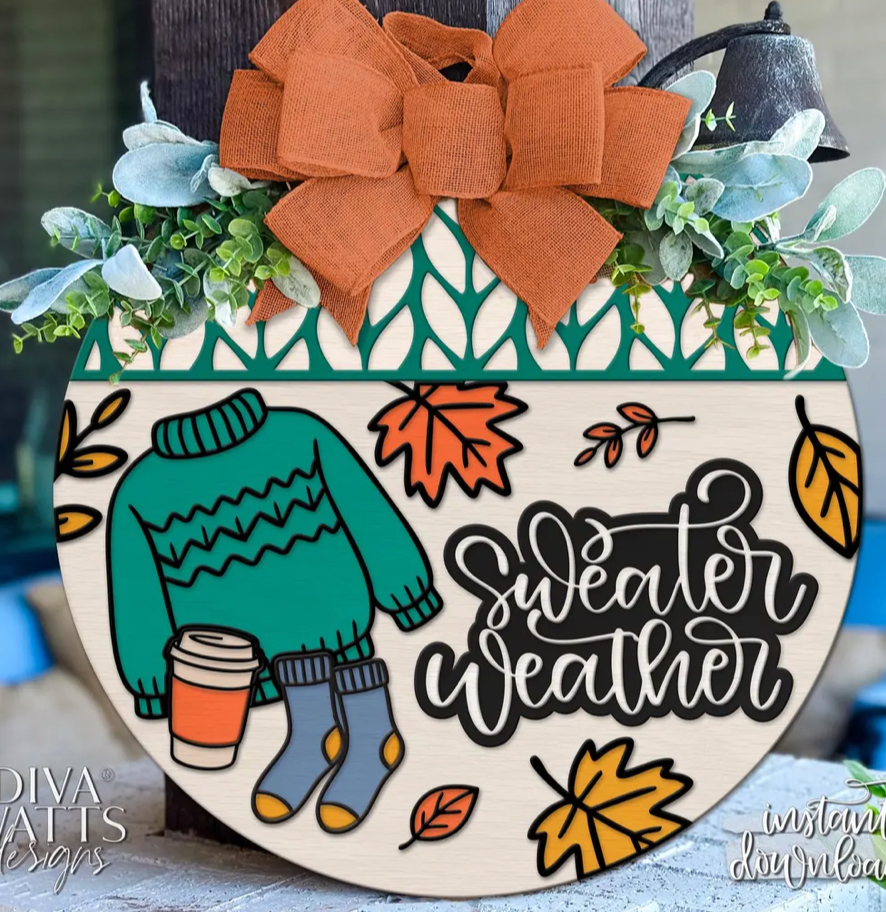11/05/26 - Layers of Autumn | 3D Fall Door Hangers & Porch Planks - 6PM