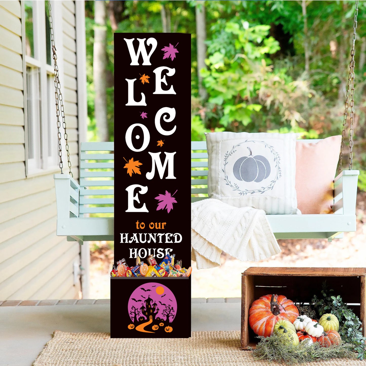 Halloween Candy Planters