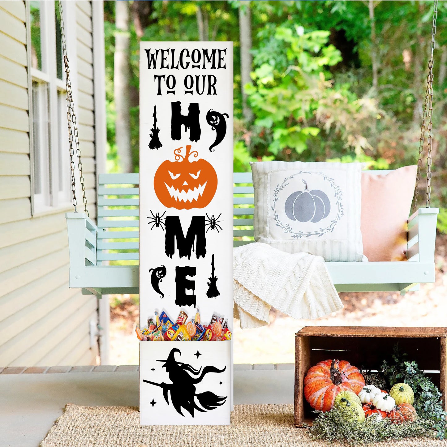 Halloween Candy Planters