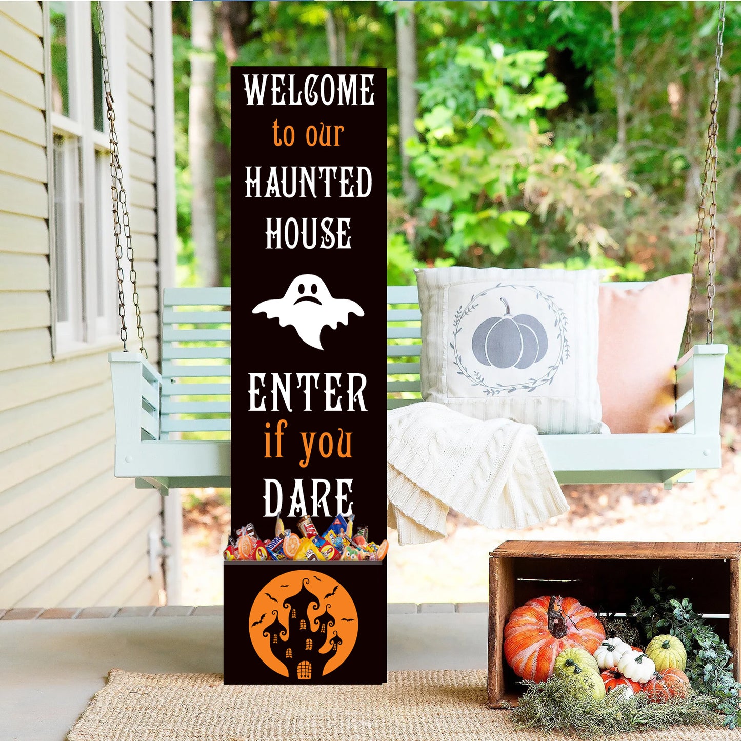 Halloween Candy Planters