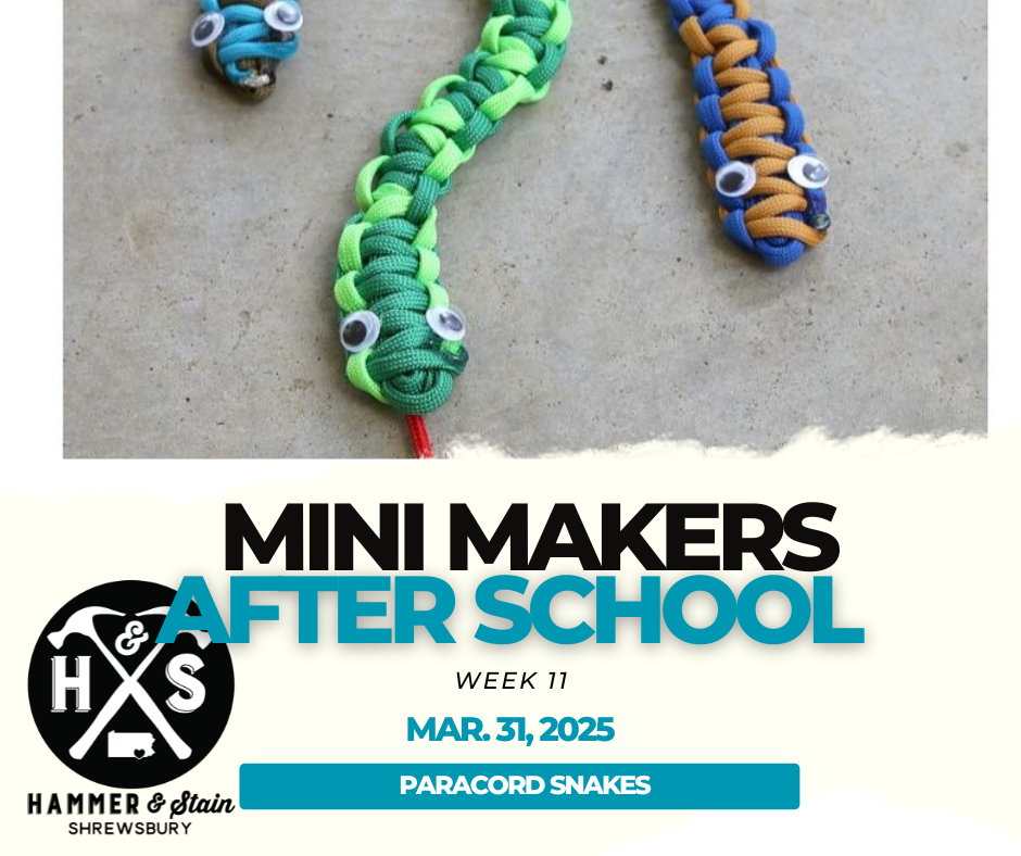 (MONDAY 4:00PM-5:30PM) MINI MAKERS AFTER SCHOOL ART CLASS: JANUARY-MAY 2025