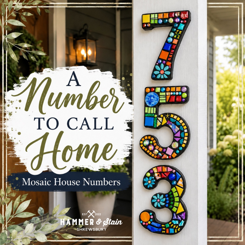 10/23/26 - A Number to Call Home | Mosaic House Numbers - 6PM