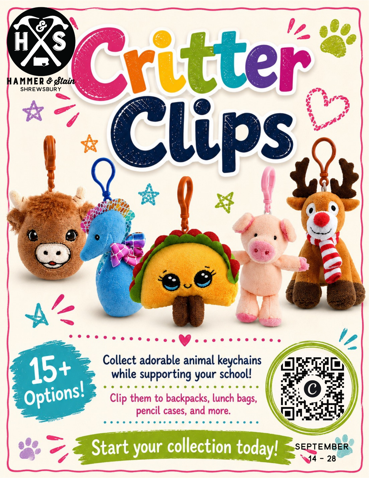 Expressions Performing Arts Center - Critter Clips Fundraiser