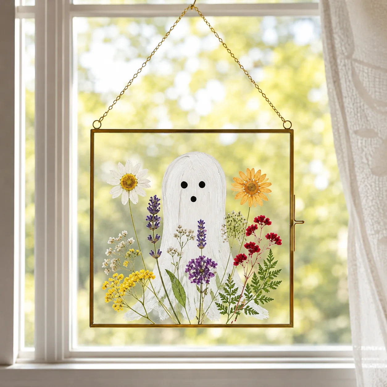 10/22/26 - Boo-tifully Blooming | Pressed Flower Ghost Art - 6PM