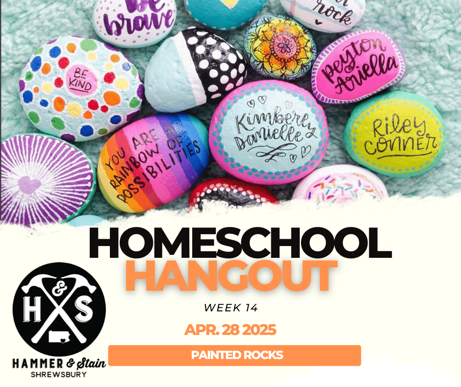 (MONDAY 10:30AM-12PM) HOMESCHOOL HANGOUT ART CLASS: JANUARY-MAY 2025