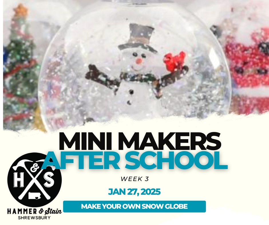 (MONDAY 4:00PM-5:30PM) MINI MAKERS AFTER SCHOOL ART CLASS: JANUARY-MAY 2025