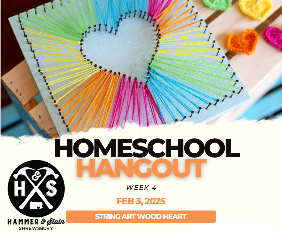 (MONDAY 10:30AM-12PM) HOMESCHOOL HANGOUT ART CLASS: JANUARY-MAY 2025