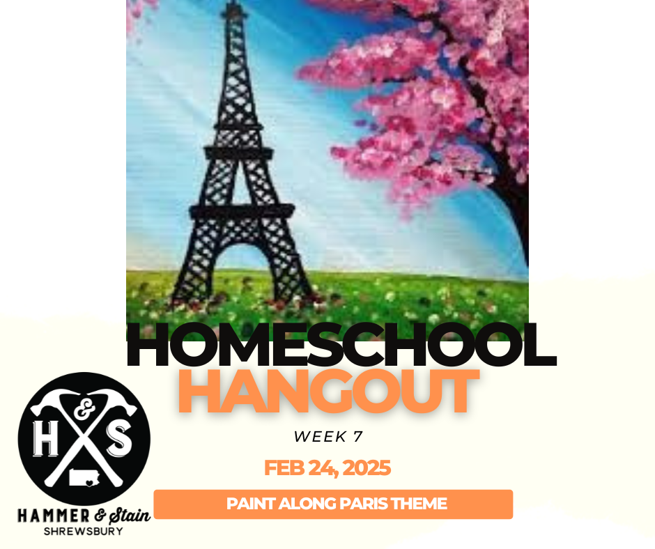 (MONDAY 10:30AM-12PM) HOMESCHOOL HANGOUT ART CLASS: JANUARY-MAY 2025