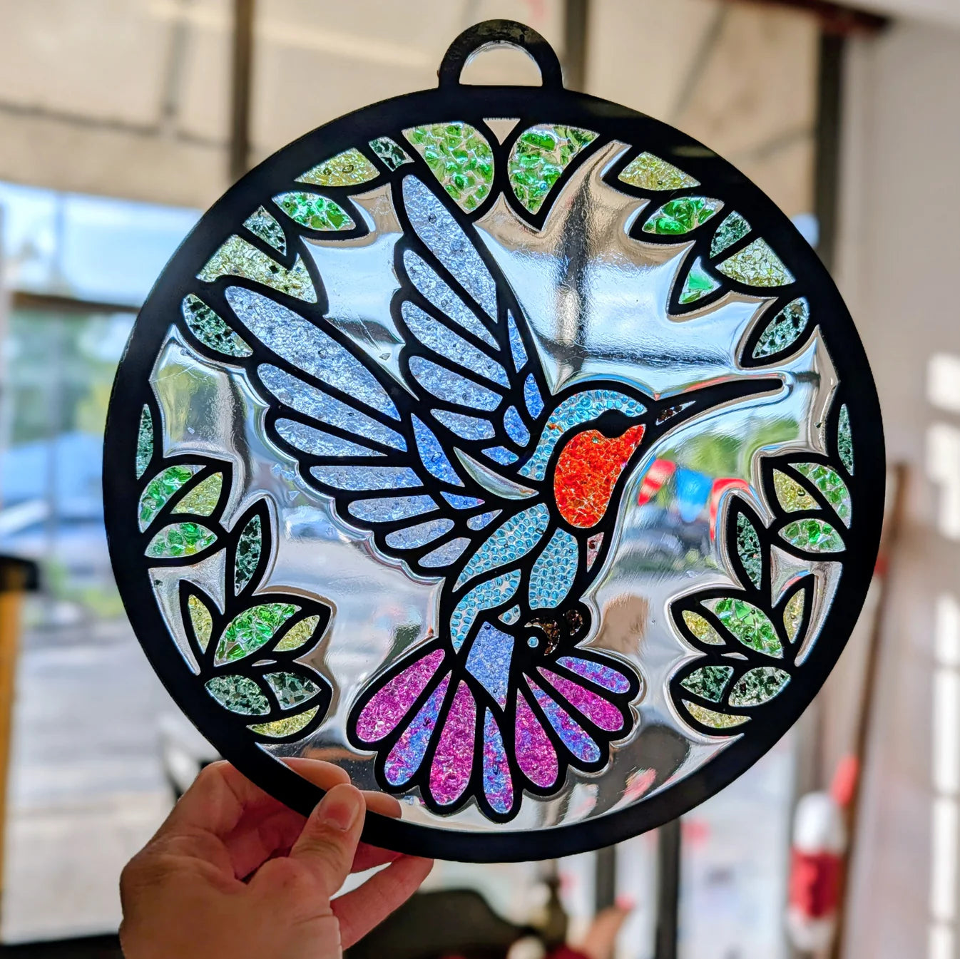08/13/26 - Justice Private Crushed Glass Suncatchers - 6PM