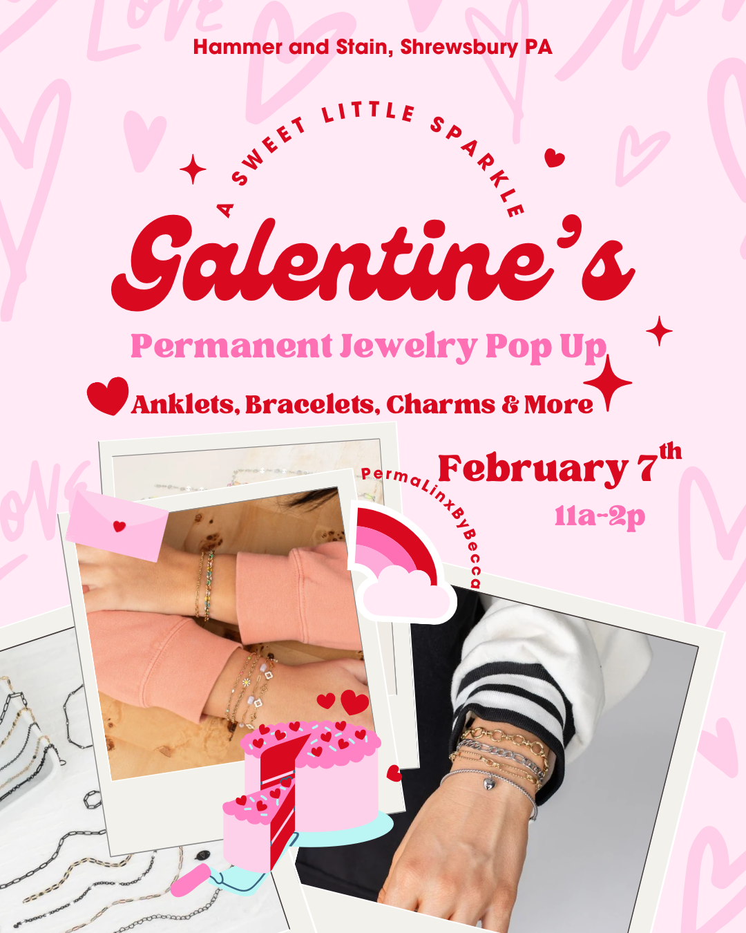 02/07/26 - A Little Sweet, A Little Sparkle Galentine's Event - 11AM