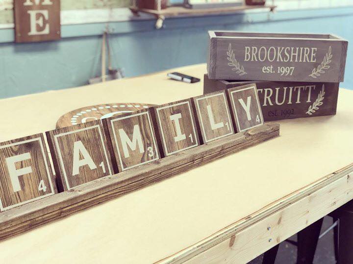 Scrabble Tiles with Stand - Hammer @ Home Kit