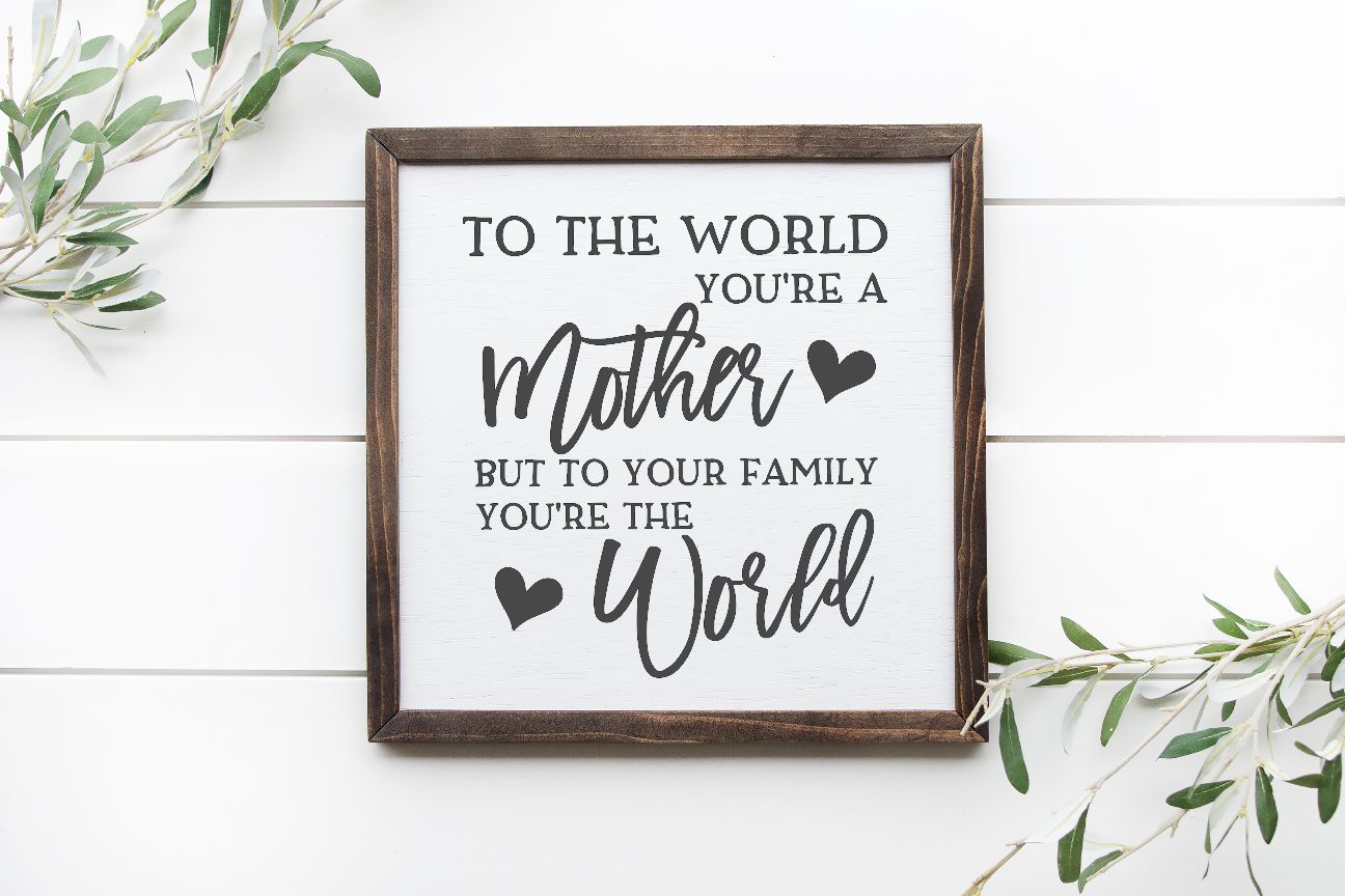 Mother's Day Wood Signs